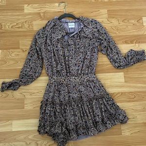 Skylar and Madison Purple Flowy Dress